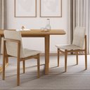 Ver imagem 1 de Conjunto 2 Cadeiras Madeira Maciça Jequitiba Noruega Yescasa