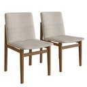 Ver imagem 3 de Conjunto 2 Cadeiras Madeira Maciça Jequitiba Noruega Yescasa