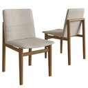 Ver imagem 4 de Conjunto 2 Cadeiras Madeira Maciça Jequitiba Noruega Yescasa