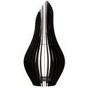Ver imagem 2 de Abajur Grande de Chão ANDROMEDA MDF Luminária -:Preto/70x25cm