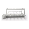 Churrasqueira Gira Grill 6 Espetos Inox - 1