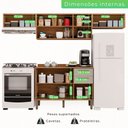 Ver imagem 4 de Cozinha Compacta 4 Peças 8 Portas 2 Gavetas Bella