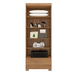 Guarda-roupa 2 Portas 1 Gaveta Smart Plus Espresso Móveis - 2