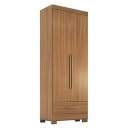 Guarda-roupa 2 Portas 1 Gaveta Smart Plus Espresso Móveis - 1