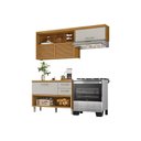Ver imagem 1 de Cozinha Completa Princesa 2 Peças (1 Armário + 1 Balcão) C2p27 Freijo/off White - Nesher