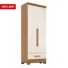 Guarda Roupa 100% MDF 2 Portas 1 Gaveta Smart Plus Espresso Móveis - 4