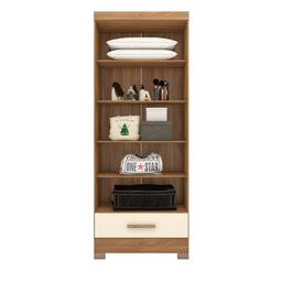 Guarda Roupa 100% MDF 2 Portas 1 Gaveta Smart Plus Espresso Móveis - 5 Guarda Roupa 100% MDF 2 Portas 1 Gaveta Smart Plus Espresso Móveis - 5