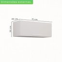 Ver imagem 6 de Armário Aéreo Geladeira 1 Porta Bella