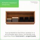 Ver imagem 3 de Armário Aéreo Geladeira 1 Porta Bella