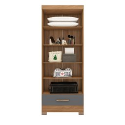 Guarda-roupa 2 Portas 1 Gaveta Smart Plus Espresso Móveis - 2