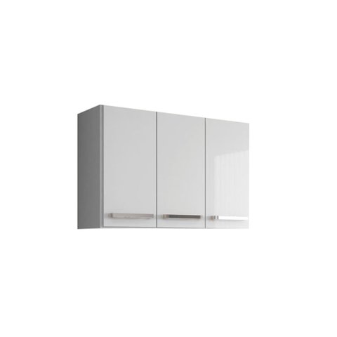 Armario de Parede 2 Portas Branco Casa Moderna