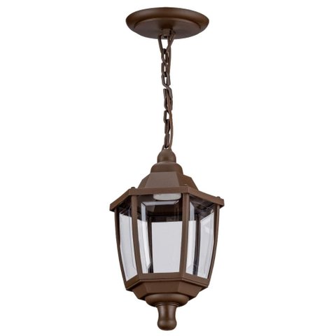 Kit 4 Luminárias Teto Pendente Bivolt 47cm E27 Marrom Dital Heritage Área Interno Externo Varanda