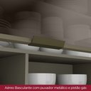 Ver imagem 3 de Cozinha Modulada Compacta 120cm 3 Portas 3 Gavetas Connect Henn - Duna/cristal
