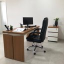 Ver imagem 5 de Escrivaninha Mesa Escritório 1450 Tamburato