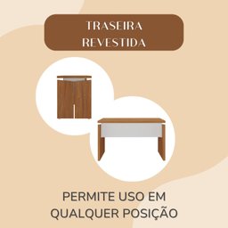 Mesa para Escritório 1450 Tamburato - 13