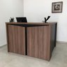 Balcão para Escritório Atendimento Recepção em L - 16