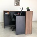 Ver imagem 3 de Balcão para Escritório Atendimento Recepção em L