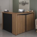 Ver imagem 2 de Balcão para Escritório Atendimento Recepção em L