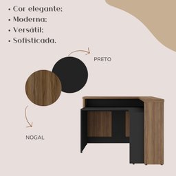Balcão para Escritório Atendimento Recepção em L - 13