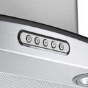 Ver imagem 5 de Coifa de Parede 75cm Vidro Curvo Duto Slim Inox 110v