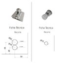Ver imagem 2 de Kit janela blindex de correr com 2 folhas - Cromado