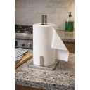 Ver imagem 1 de Porta Papel Toalha Vertical em Aço Inox Suporte de Mesa Premium Profissional Cozix