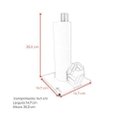 Ver imagem 4 de Porta Papel Toalha Vertical em Aço Inox Suporte de Mesa Premium Profissional Cozix