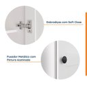 Ver imagem 5 de Guarda Roupa Modulado 1 Porta Americana Direita com 6 Prateleiras Hera CabeCasa MadeiraOriginals