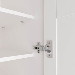 Guarda Roupa Modulado 1 Porta Americana Direita com 6 Prateleiras Hera CabeCasa MadeiraMadeira - 11