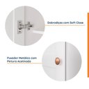 Ver imagem 5 de Guarda Roupa Modulado 1 Porta Americana Esquerda com 6 Prateleiras Hera CabeCasa MadeiraOriginals