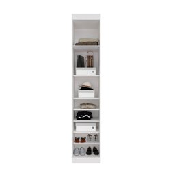 Guarda Roupa Modulado 1 Porta Americana Esquerda com 6 Prateleiras Hera CabeCasa MadeiraMadeira - 14