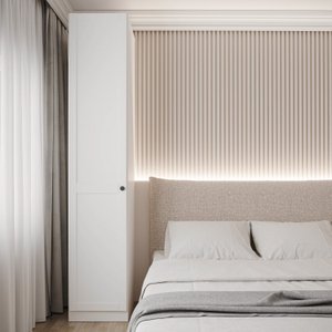 Guarda Roupa Modulado 1 Porta Americana Esquerda com 6 Prateleiras Hera CabeCasa MadeiraMadeira