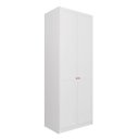 Ver imagem 7 de Guarda-Roupa Planejado 2 Portas Americanas com Cabideiro e 2 Gavetas Hera CabeCasa MadeiraOriginals Branco/Algodão