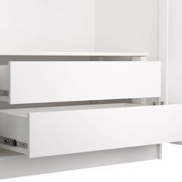 Guarda-Roupa Modulado 2 Portas Americanas com Cabideiro e 2 Gavetas Hera CabeCasa MadeiraMadeira - 12