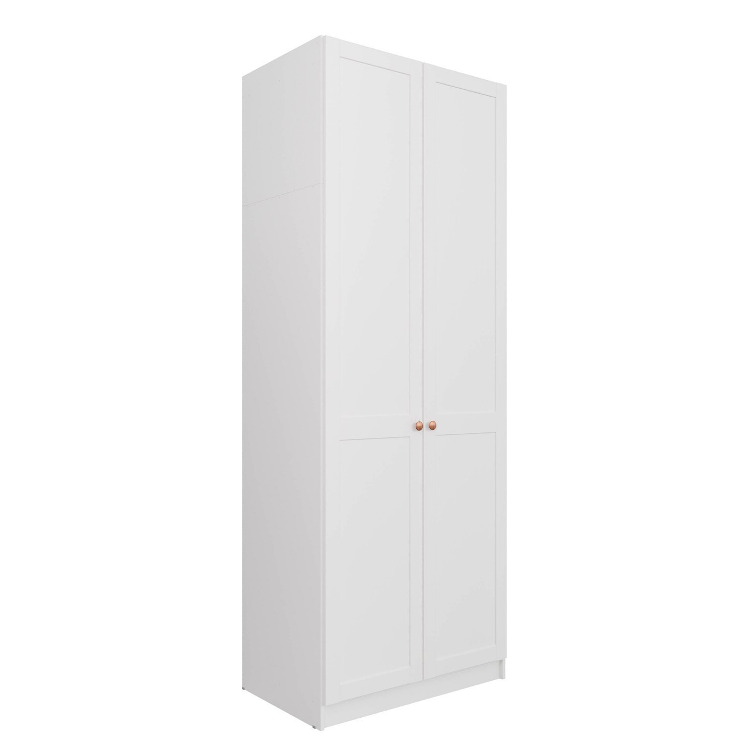 Guarda Roupa Modulado 2 Portas Americanas com Cabideiro e 2 Gavetas Hera Cabecasa Madeiramadeira - 7