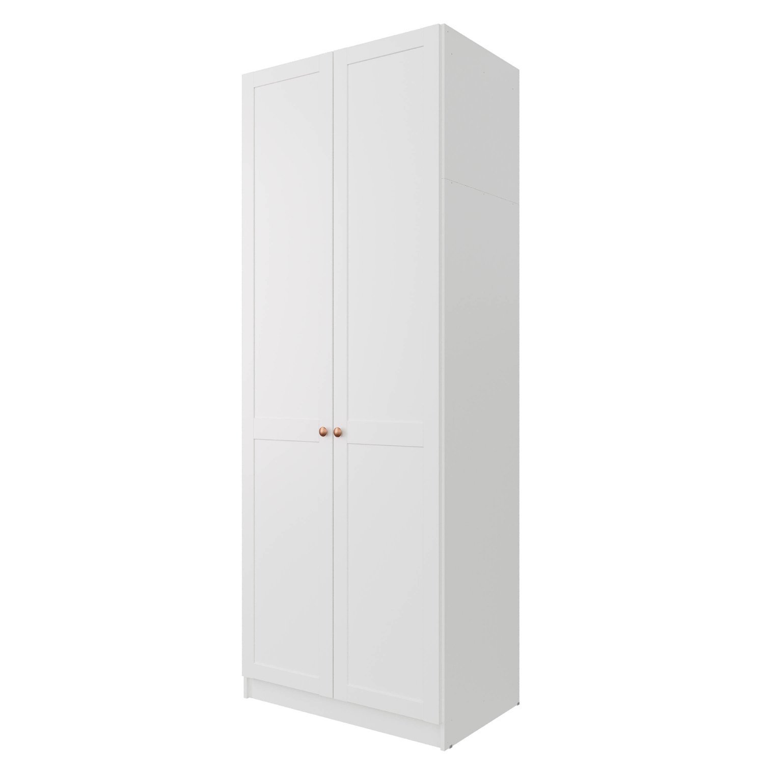 Guarda Roupa Modulado 2 Portas Americanas com Cabideiro e 2 Gavetas Hera Cabecasa Madeiramadeira - 10