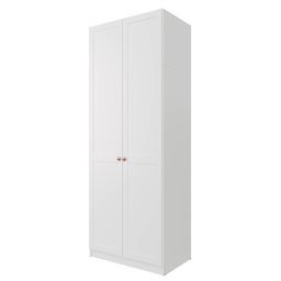 Guarda-Roupa Modulado 2 Portas Americanas com Cabideiro e 2 Gavetas Hera CabeCasa MadeiraMadeira - 10