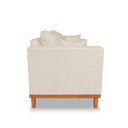 Ver imagem 4 de Sofá Beny 2 Lugares 140cm Base de Madeira Linho