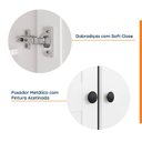 Ver imagem 4 de Guarda Roupas Modulado 3 Portas Americanas Hera CabeCasa MadeiraOriginals