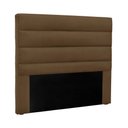 Ver imagem 1 de Cabeceira Vera para Cama Box King Estrutura Mdf-mdp Estofada em Suede Caramelo Loja Sheep
