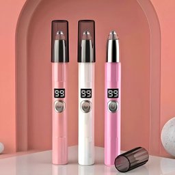 Caneta Depiladora Aparadora Facial Elétrico Portátil - Rosa - 2