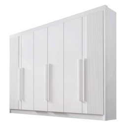 Guarda-Roupa Zeus Plus Ripado 06 Portas 06 Gavetas - 8