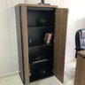 Armário Alto para Escritório com Chave 2 Portas - 14