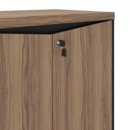 Armário Alto para Escritório com Chave 2 Portas - 19