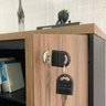 Armário Alto para Escritório com Chave 2 Portas - 7