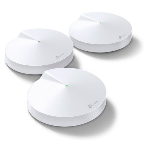 Roteador Wi-fi Tp-link Deco M5 Ac1300 - 3 Unidades - Gigabit - Tecnologia Wi-fi Mesh - até 1267