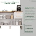 Ver mais imagens de Balcão para Cozinha 3 Portas 2 Gavetas Bella Branco