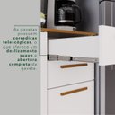 Ver imagem 7 de Balcão para Cozinha 3 Portas 2 Gavetas Bella Branco