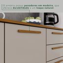 Ver imagem 6 de Balcão para Cozinha 3 Portas 2 Gavetas Bella Branco/Cinamomo/Off White