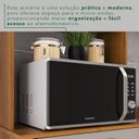 Ver imagem 7 de Paneleiro Torre Quente 2 Portas Bella Branco/Cinamomo/Off White
